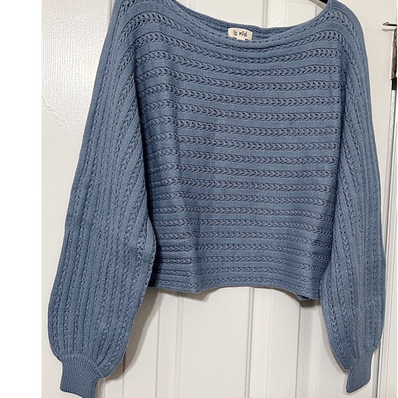 ❤️LAST 1! Boat Neck On/Off Shoulder Sweater! - Picture 7 of 8